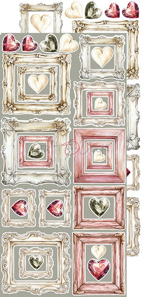Craft o`clock - Rose Emotion - klippebok Emotion