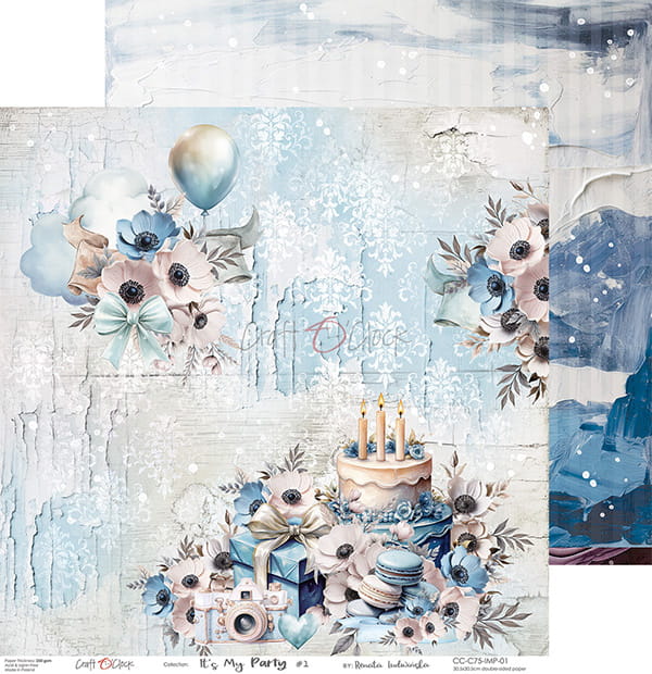 Craft o `clock - It`s my party 6X6"