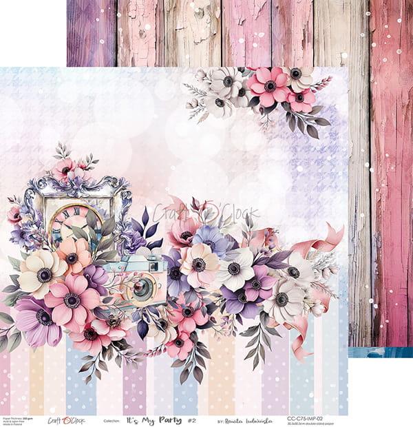 Craft o `clock - It`s my party 6X6"