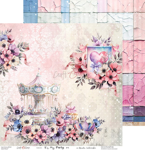 Craft o `clock - It`s my party 6X6"
