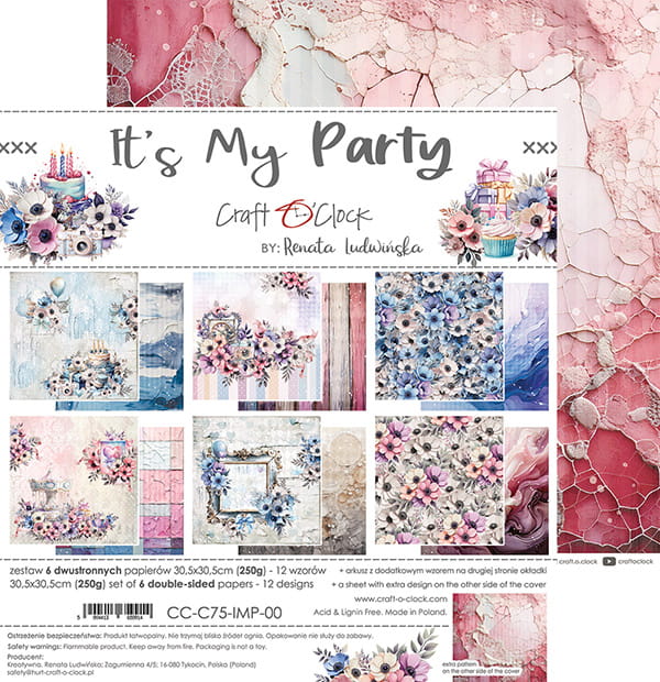 Craft o`clock - It`s my party 12x12"