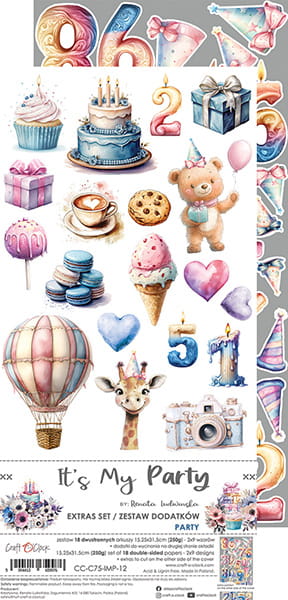 Craft o`clock - It`s my party - klippebok Party