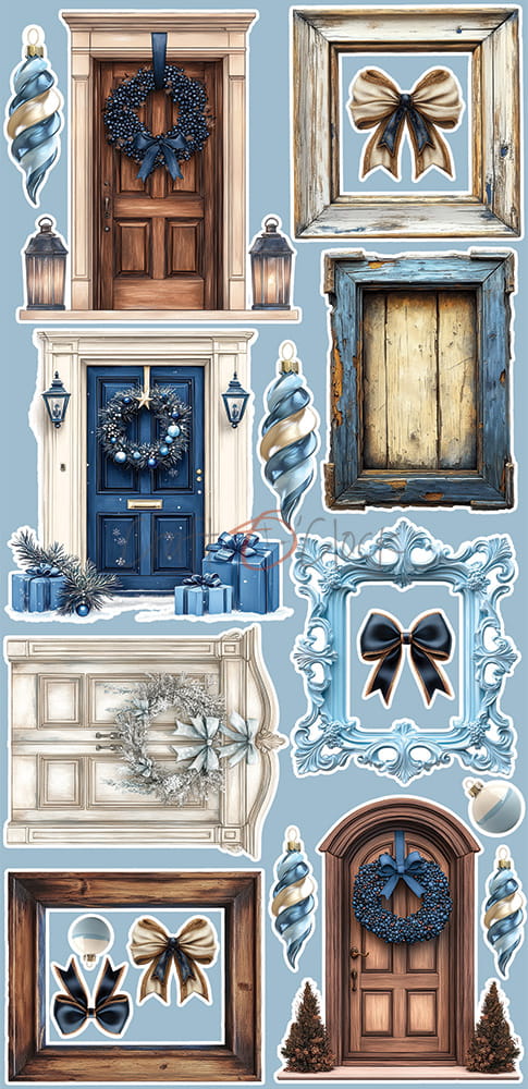 Craft o`clock - Jolly Season - klippeblokk Winter