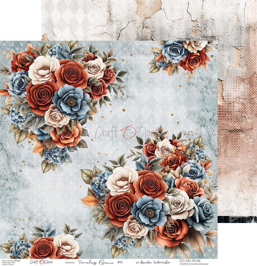 Craft o`clock - Timeless Grace 6x6"