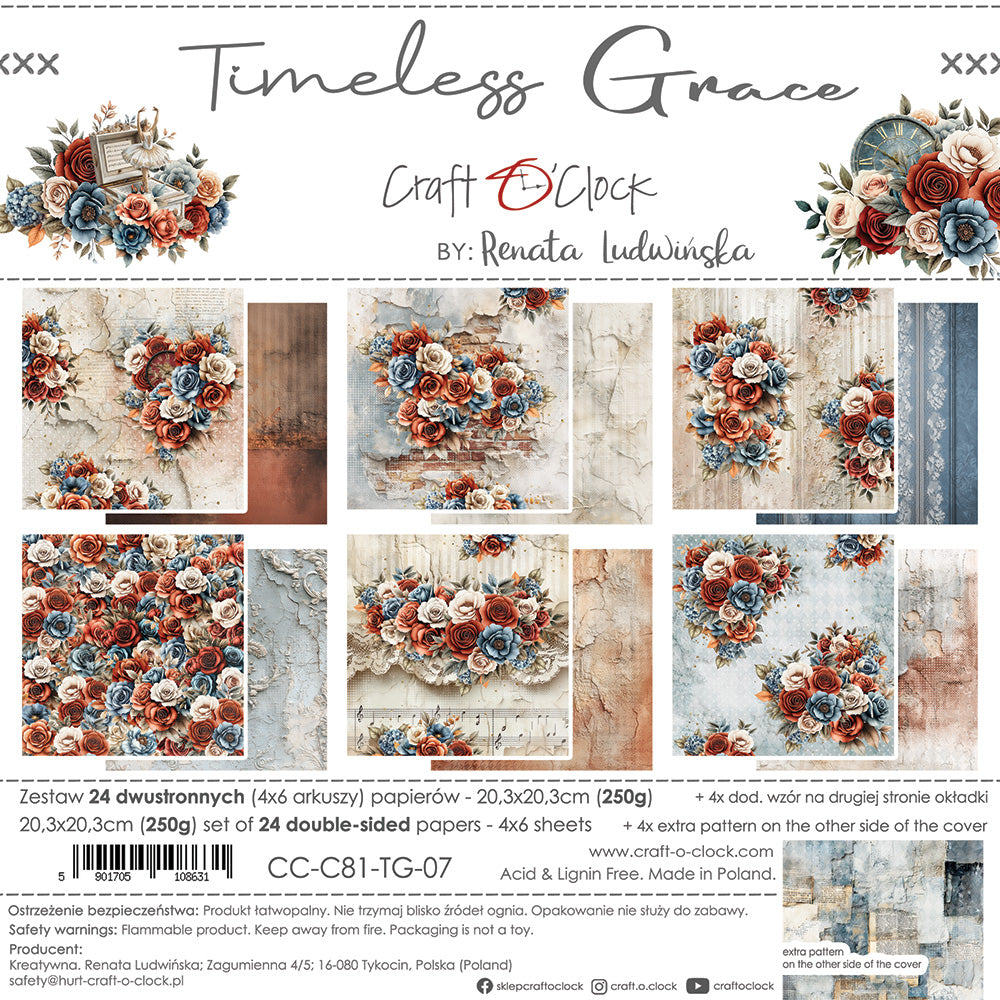 Craft o`clock - Timeless Grace 6x6"