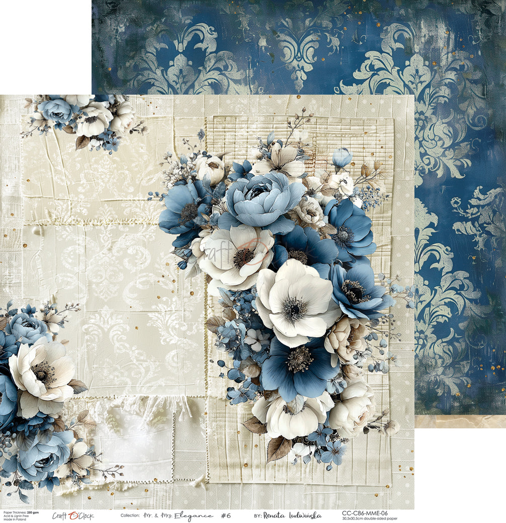 Craft o`clock - MR. & MRS. ELEGANCE 12x12"