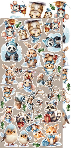 Craft o`clock - Cozy Winterland- klippebok mix