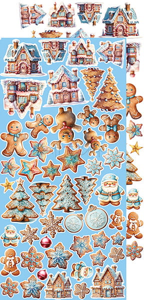 Craft o`clock - Cozy Winterland- winter klippebok