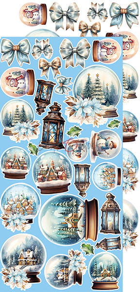 Craft o`clock - Cozy Winterland- winter klippebok