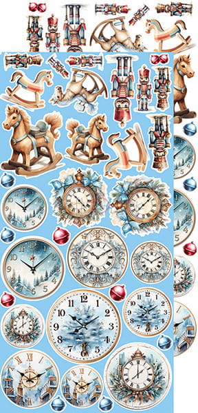 Craft o`clock - Cozy Winterland- winter klippebok