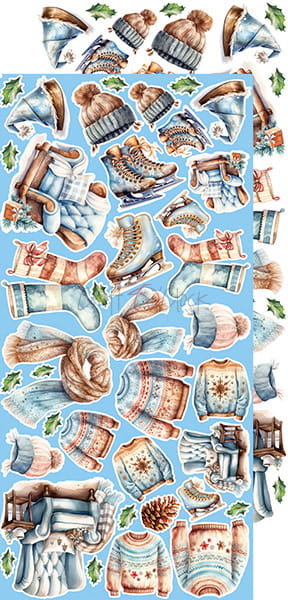 Craft o`clock - Cozy Winterland- winter klippebok