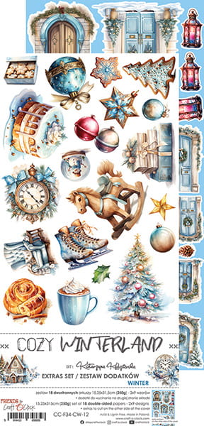 Craft o`clock - Cozy Winterland- winter klippebok