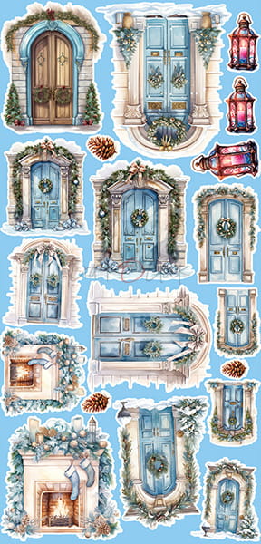 Craft o`clock - Cozy Winterland- winter klippebok