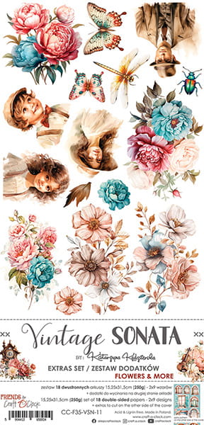 Craft o`clock - Vintage Sonata- klippebok mix