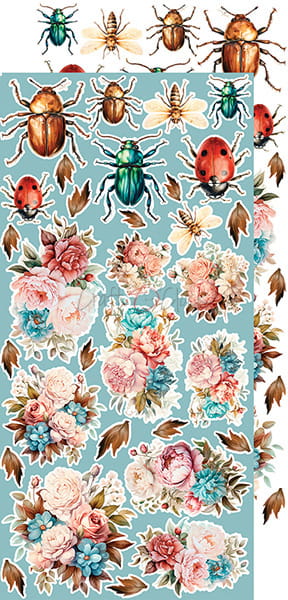 Craft o`clock - Vintage Sonata- klippebok flowers