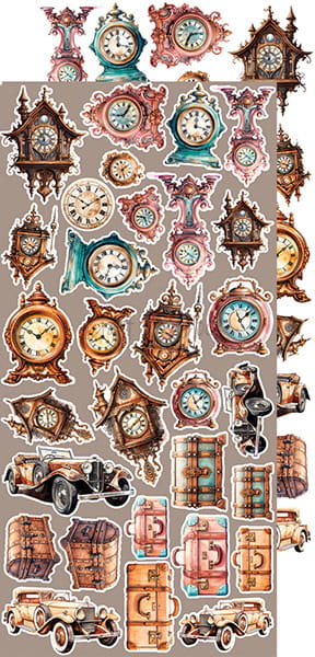 Craft o`clock - Vintage Sonata- klippebok mix