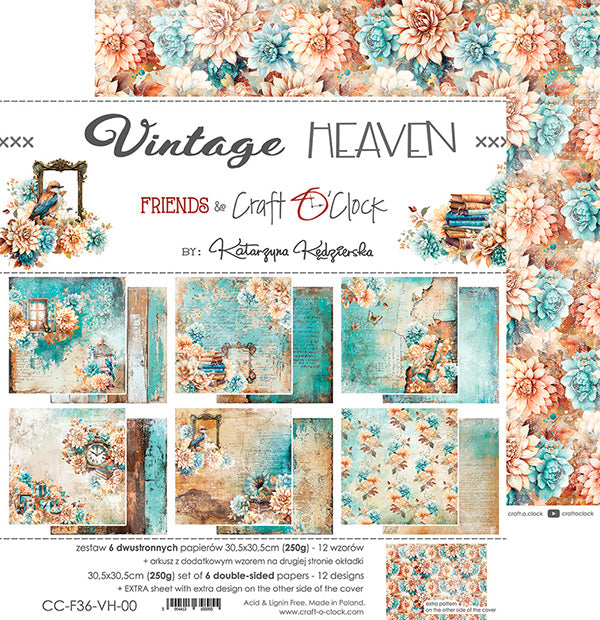 Craft o`clock - Vintage Heaven 8x8"