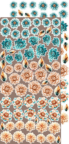 Craft o`clock - Vintage Heaven - klippebok Flowers