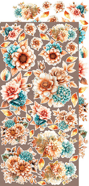 Craft o`clock - Vintage Heaven - klippebok Flowers