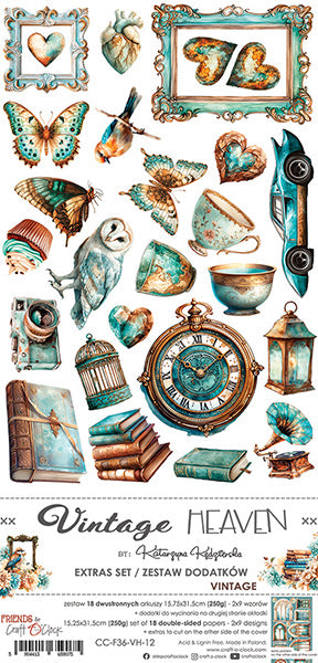 Craft o`clock - Vintage Heaven - klippebok Vintage