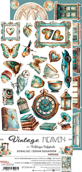 Craft o`clock - Vintage Heaven - klippebok Vintage