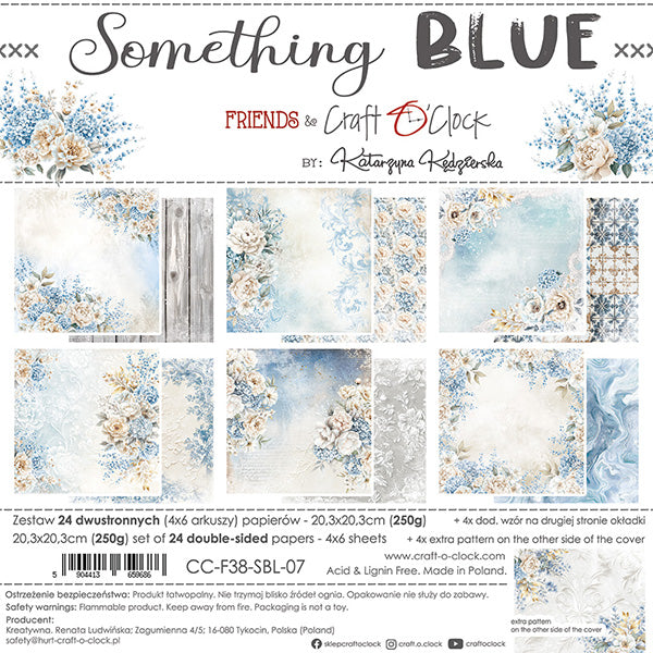 Craft o `clock - Something Blue 8x8" - mix
