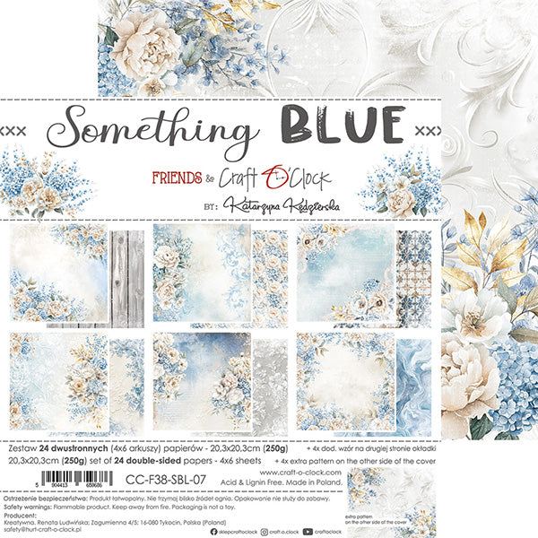 Craft o `clock - Something Blue 8x8" - mix