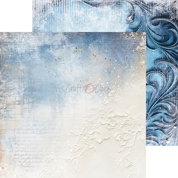 Craft o `clock - Something Blue 8x8" - baseark