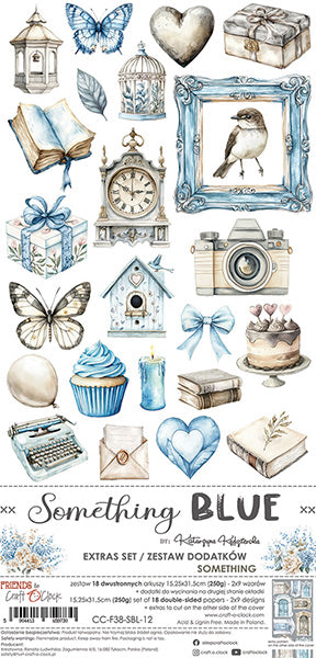 Craft o`clock - Something Blue - klippebok Something