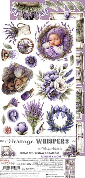 Craft o`clock -Heritage Whisper - klippebok flowers&more