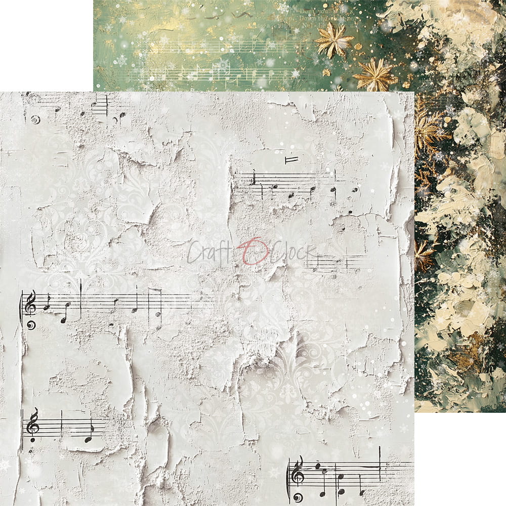 Craft o`clock - Oh Christmas Night - 8x8" mix