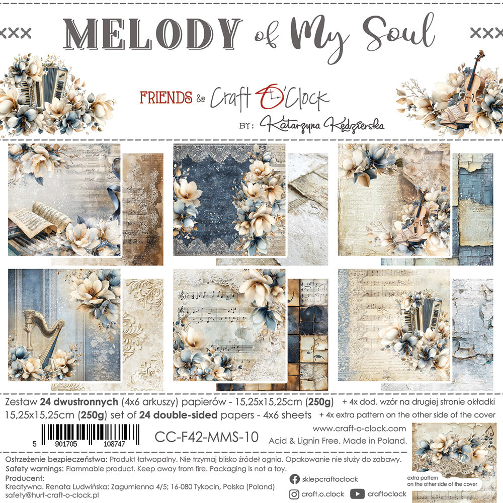 Craft o`clock - Melody of my soul 6x6"