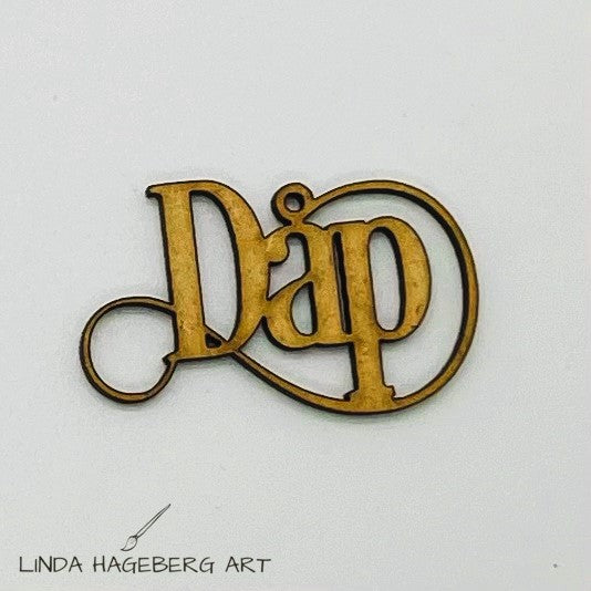 LindaHagebergArt - Chipboard HDF - Dåp
