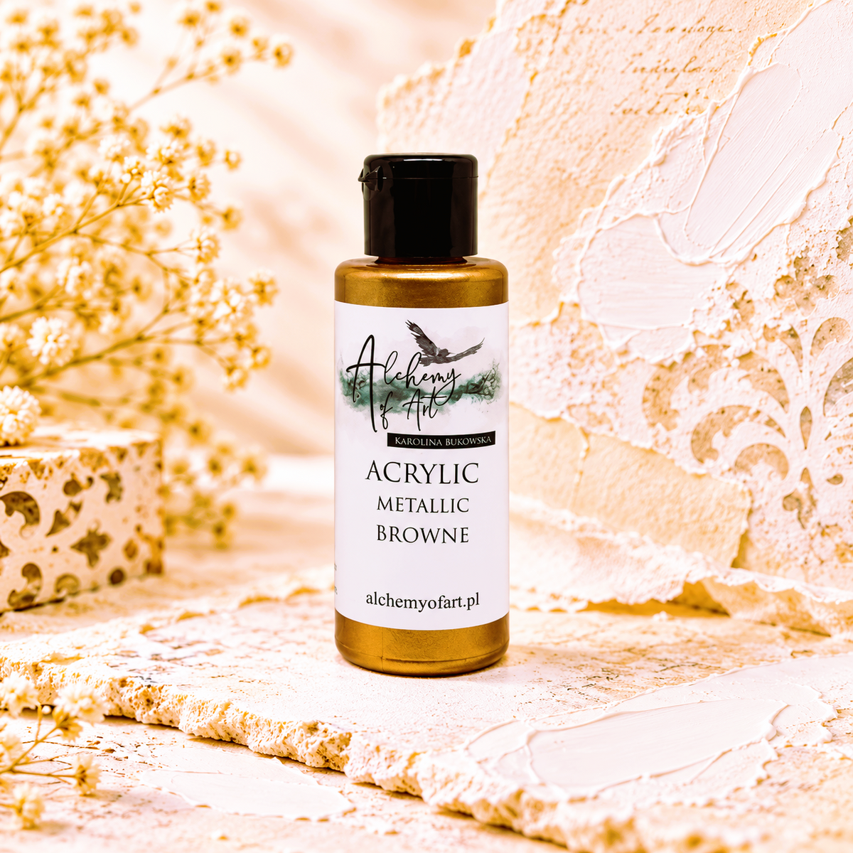 Alchemy of Art – Metallic akrylmaling Browne 60 ml