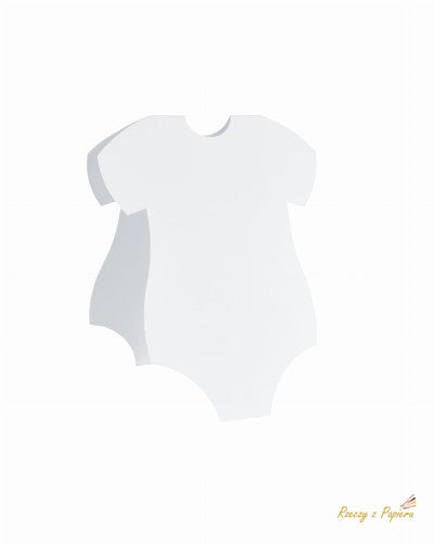 Kortbase Body - hvitt