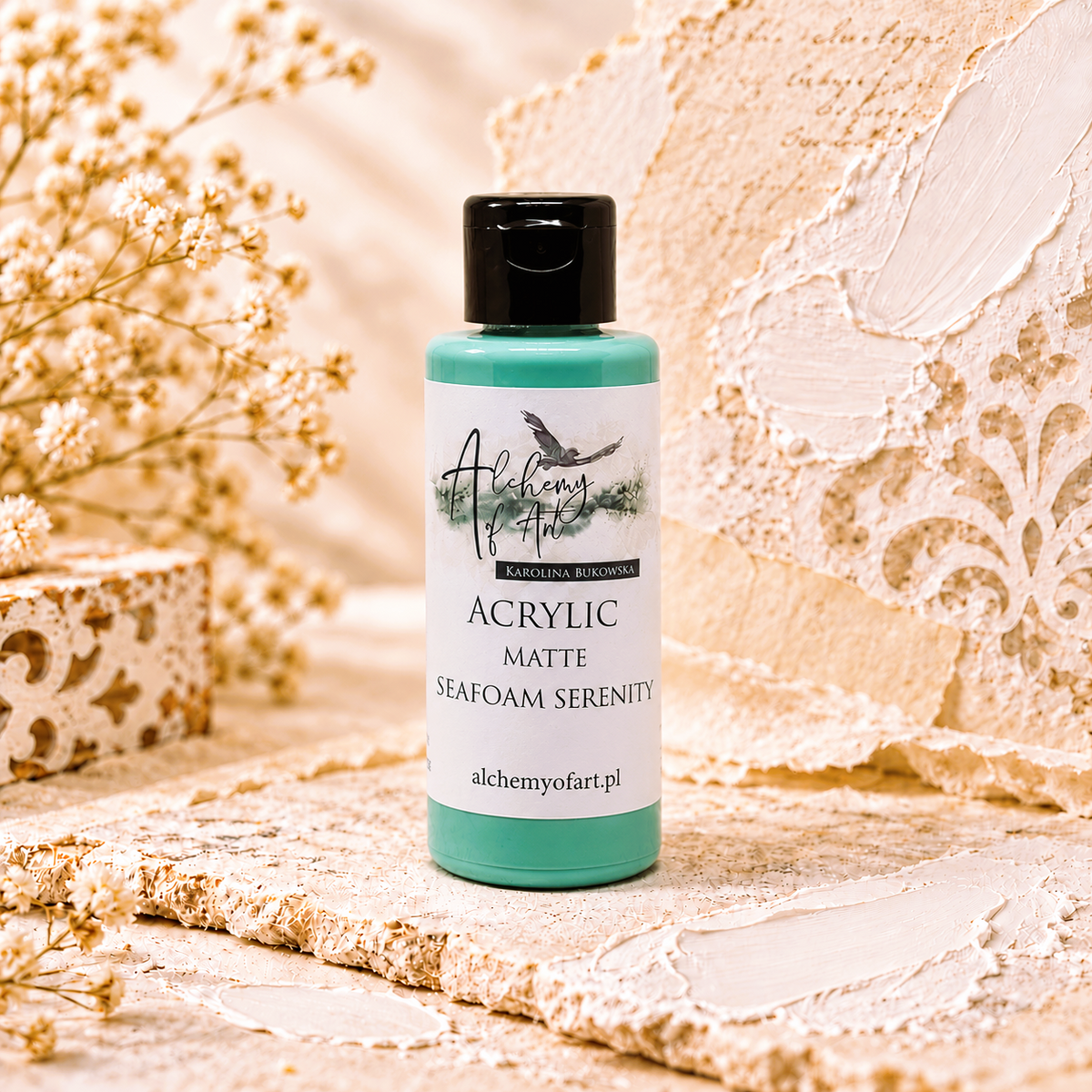 Alchemy of Art – Matt akrylmaling Seafoam Serenity 60ml
