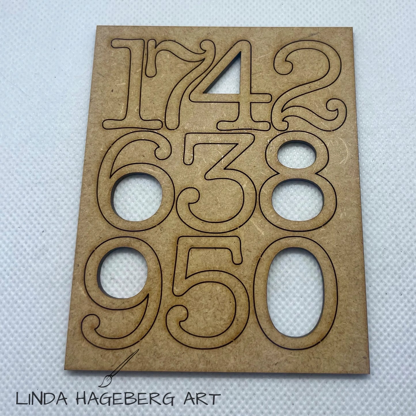 LindaHagebergArt - Chipboard HDF - Tall 3cm
