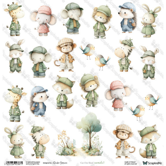 Scrapandme - Simple Story 4 - Animals 1