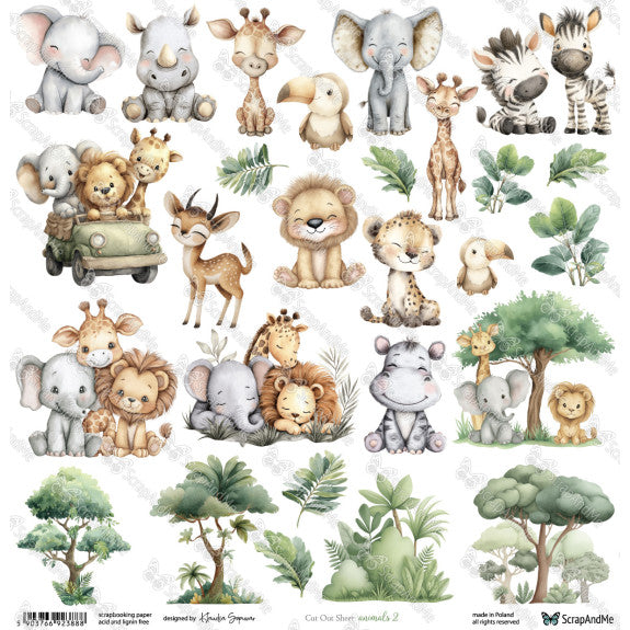 Scrapandme - Simple Story 4 - Animals 2