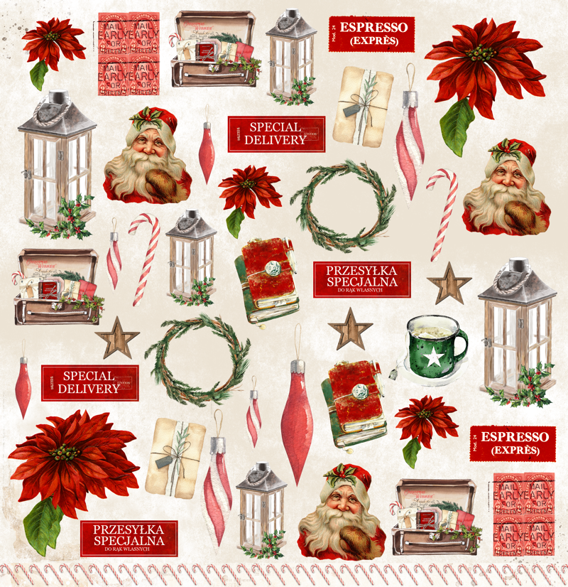 UHK-gallery - Art Journal Christmas 2 - 12x12" - klippeark cover