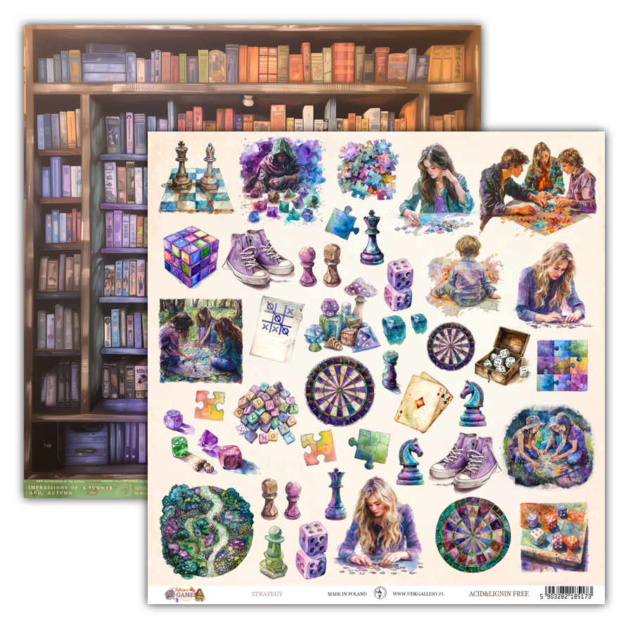 UHK GALLERY - Autumn Game 12x12" Strategy
