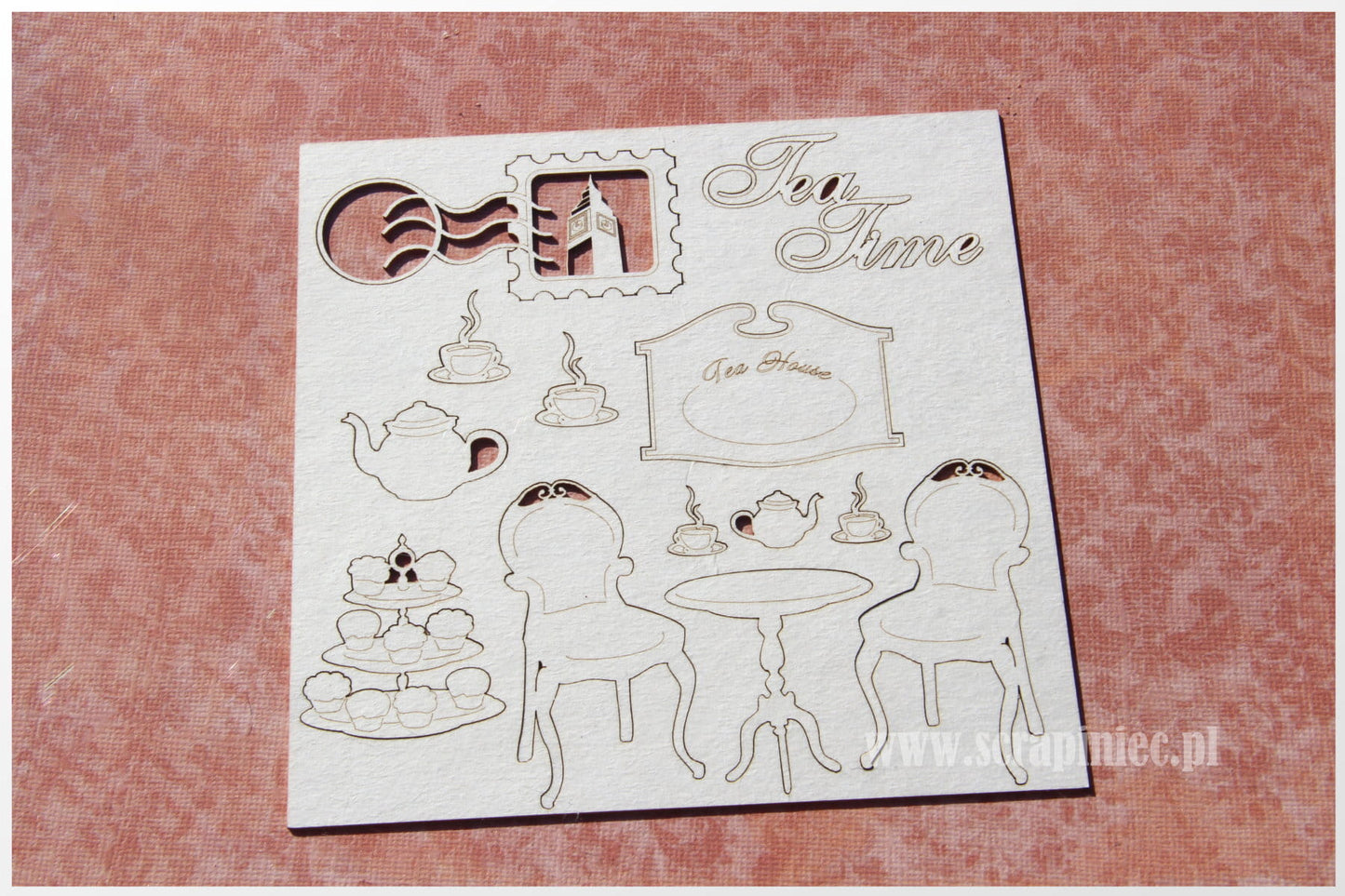 Chipboard - Tea Time - sett
