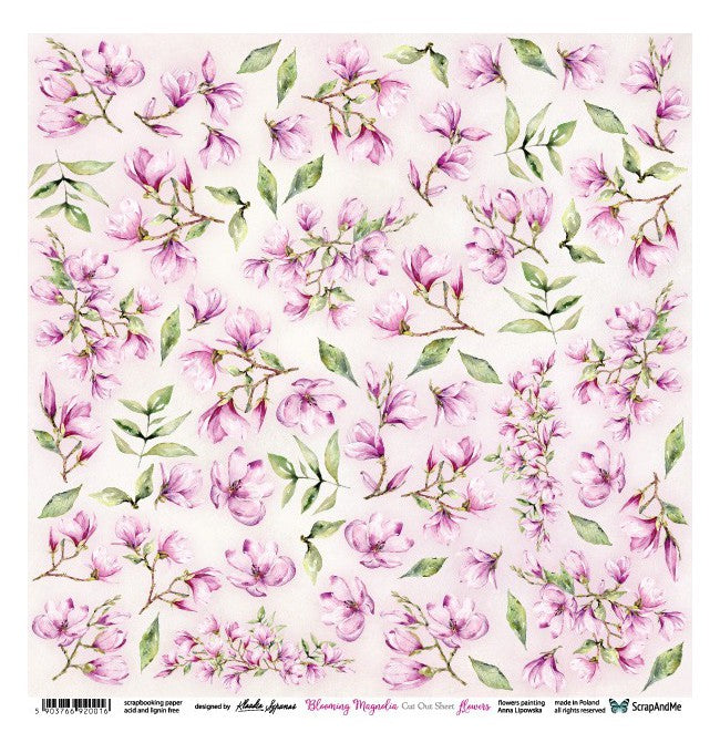 ScrapAndMe - Blooming Magnolia - flowers