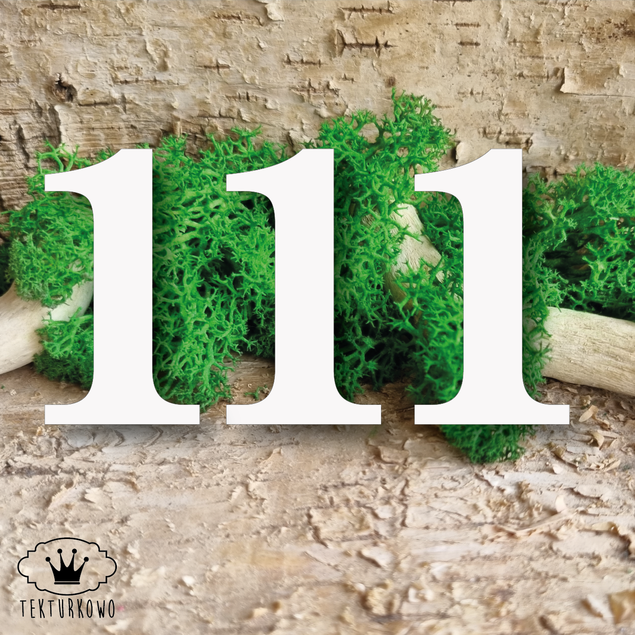 Chipboard - Siffer 1 - 3stk