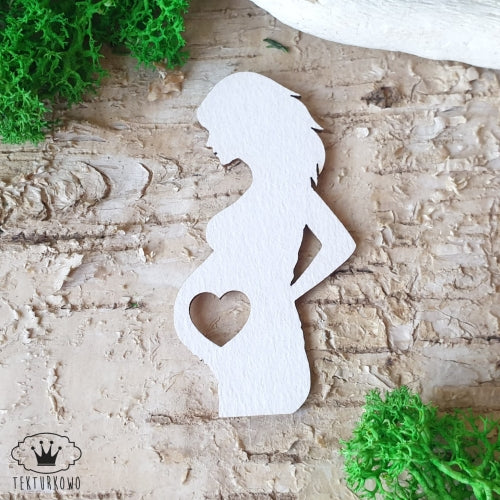 Chipboard - Dame i gravid