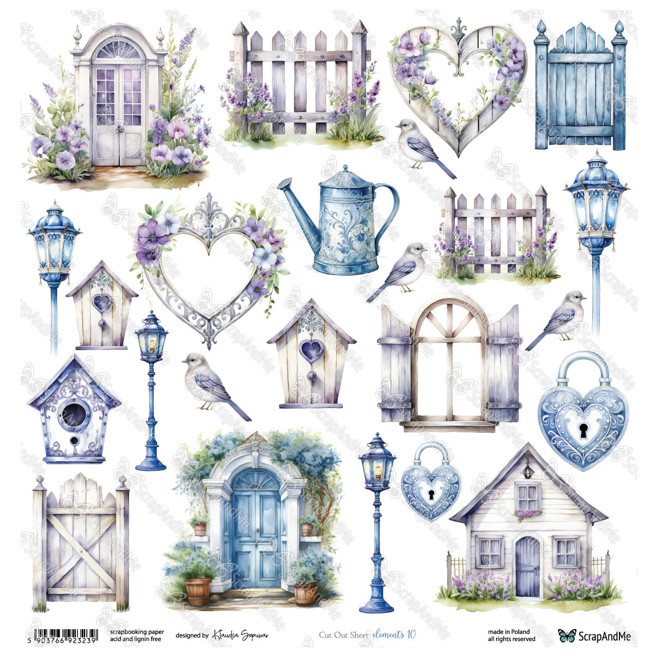 Scrapandme . Sunday Morning - 12x12" - klippeark 10