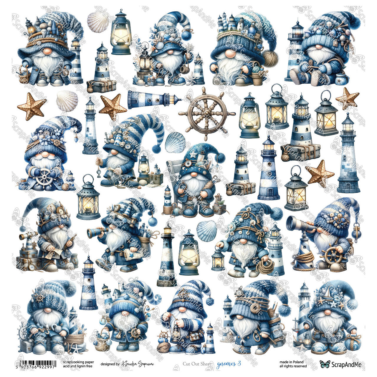Scrapandme . Gnomes 03 - klippeark