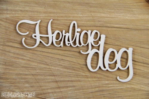 Chipboard - Innskripsjon - Herlige deg