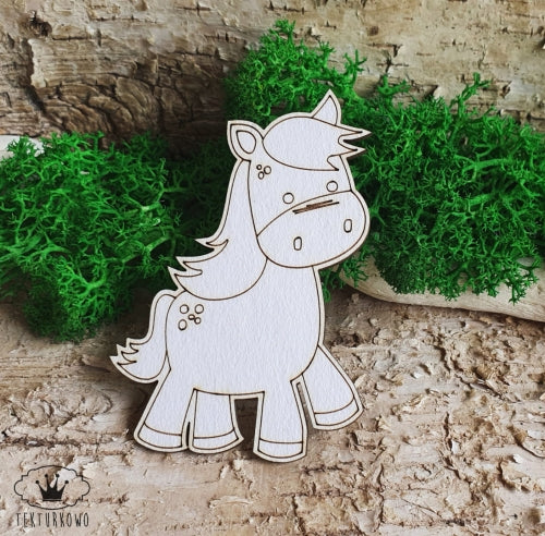 Chipboard - Hest - liten