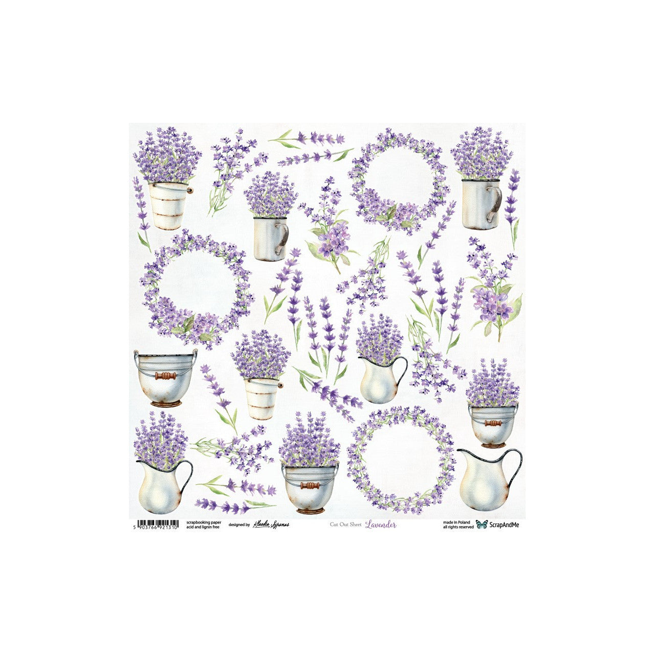 ScrapAndMe - Lavender flowers